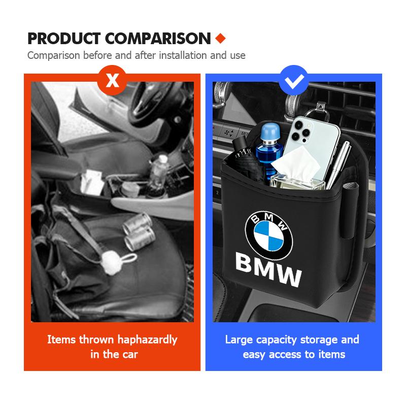 Car Air Vent Storage Pocket Phone Holder Coin Key Card Organizer For BMW M3 M5 X3 E93 F10 F20 F30 F40 F15 F25 F26 F31 F49 F86 yflb10