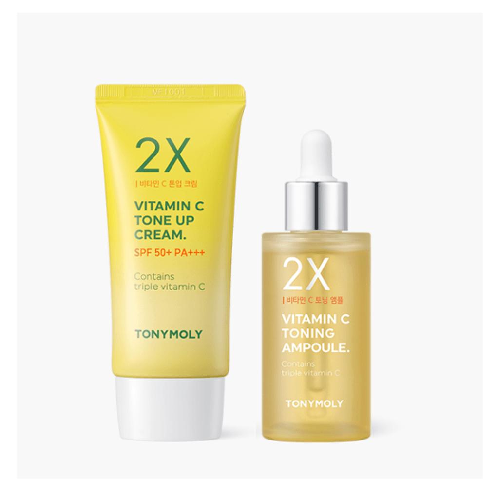 

Tony Moly Vitamin C Tone-Up Cream + Vitamin C Toning Ampoule