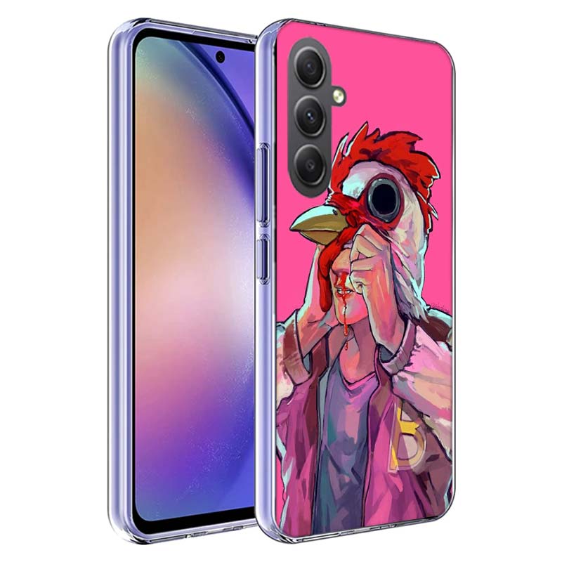 Game Hotline Miami Phone Case for Samsung A17 A37 A57 A07 A16 A26 A36 A56 A06 A02S A12 A22 A32 A52S A04S A14 A24 A34 A54 A03 A13