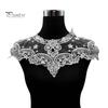 Lace Embroidered Fake Collar Hollow See-through Lace Flower Pattern False Collar Lace Embellished Clothing Accessory