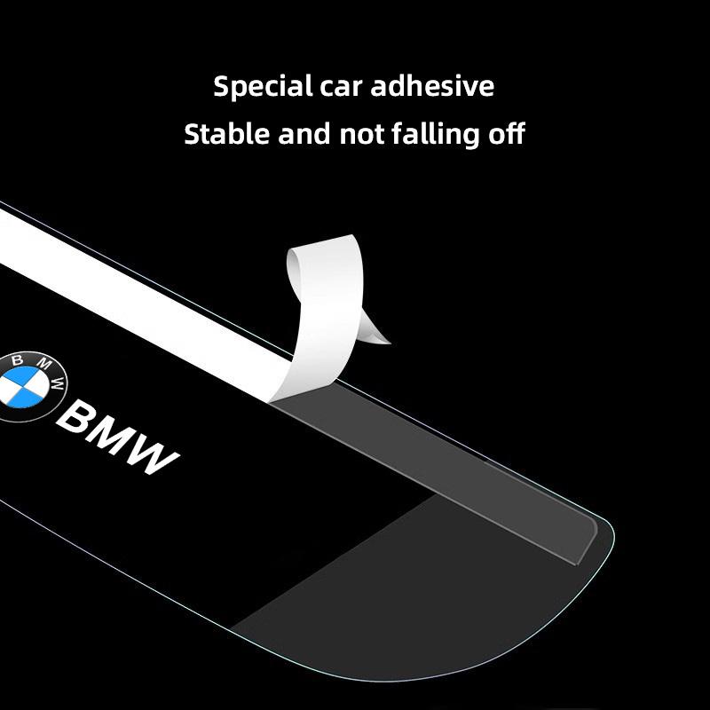 2Pcs Car Rearview Mirror Rain Eyebrow Rainproof Shield Sticker For BMW X1 X2 X3 X5 X4 X6 X7 G30 G20 G32 G11 G12 F40 F30 F20 F10 nlbr76