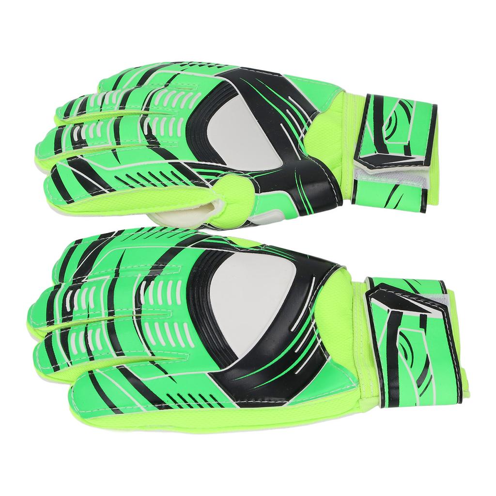 Goalie Gloves Prevent Slip Breathable Wearable Strong Grip Latex Palm Soccer Goalkeeper Gloves for