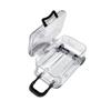 Cute Mini Luggage Storage Box, Clear Suitcase Candy Box for Wedding Favor, Small Trolley Case Creative Jewelry Organizer