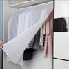 4 Stück Kleider Staubschutz durchsichtiges Kleid Kleidung Kleidungsstück Staubschutz Hängender Organizer Wasserdicht Staubdicht Kleideraufbewahrung