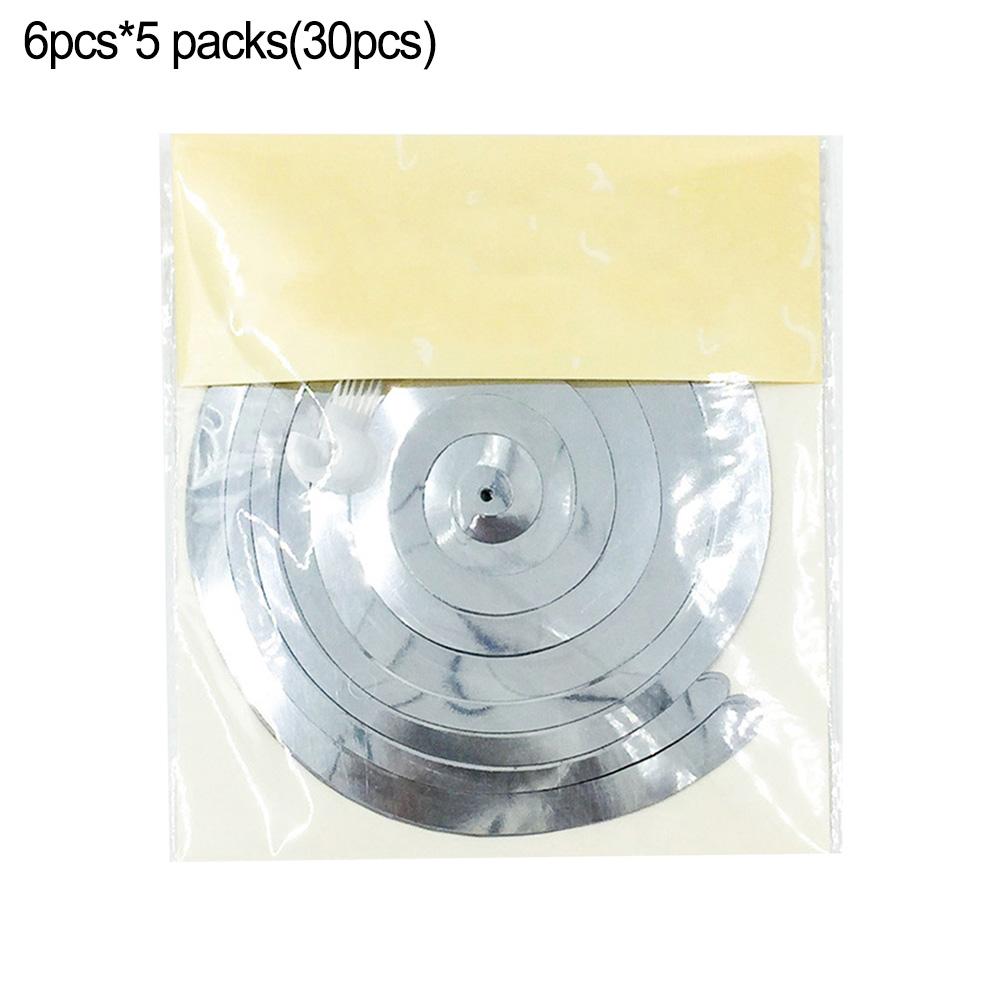 

30шт висячие спиральные вихри длиной 65~70см переливающегося цвета