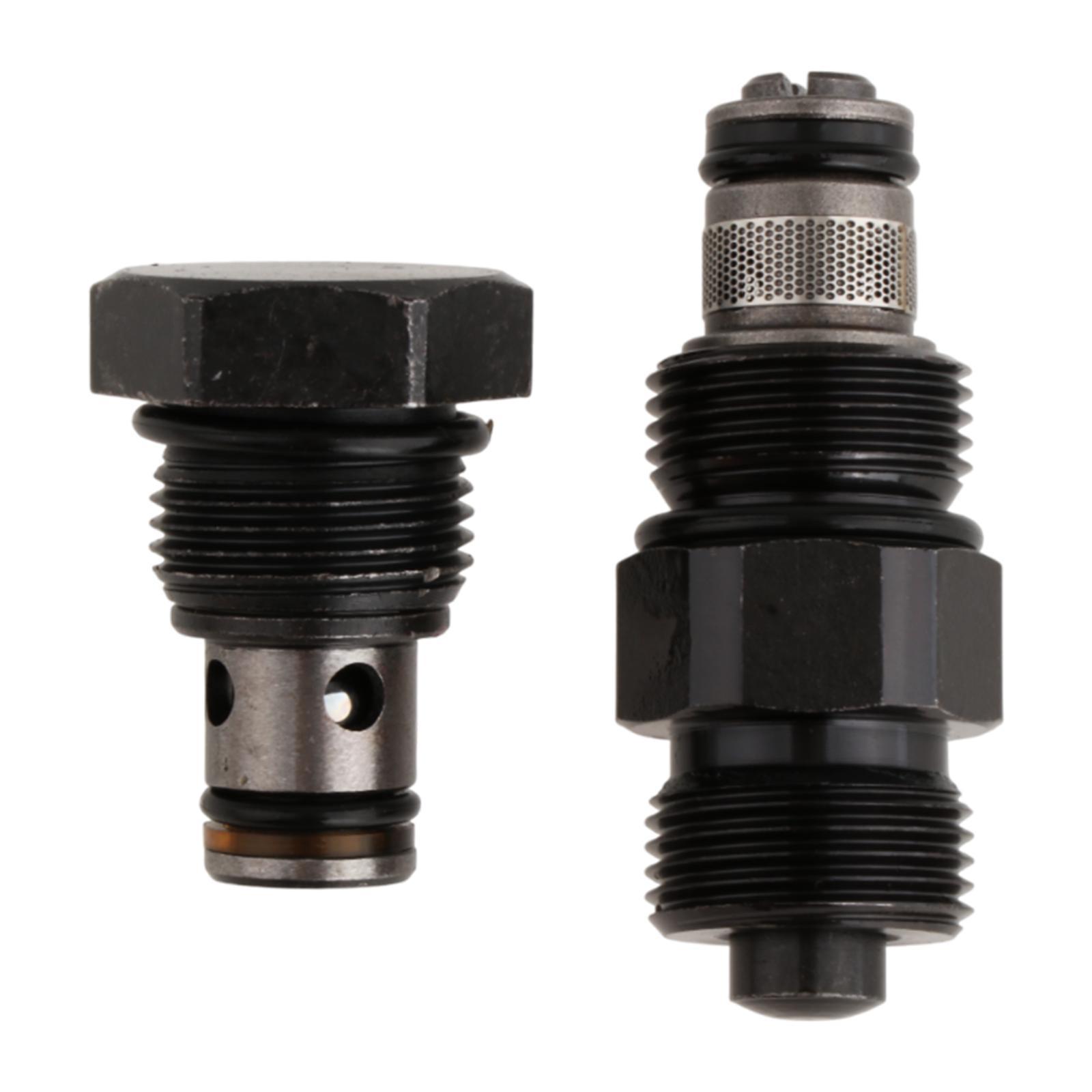 

Universal Car Lift Lowering Valve Steel Pressure Relief Unloading Valve Set for Electric Hydraulic Jack Hoist Parts B