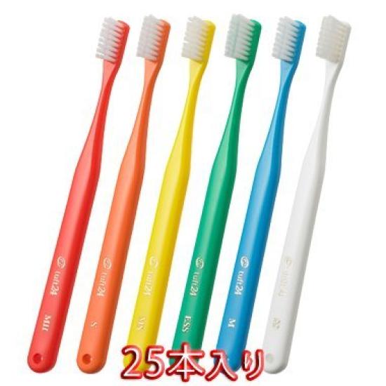

Oral Care No Cap Tuft 24 Toothbrush x 25 pcs M Assorted