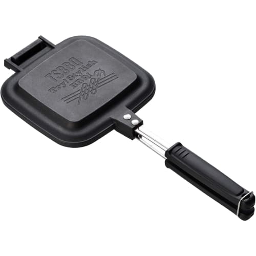 [Made in Tsubame-Sanjo] TSBBQ Hot Sandwich Maker TSBBQ-004. Keeps bread crusts from sticking together and prevents filling from spilling out! Stylish