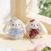 Cartoon Kawaii Lolita Rabbit Plush Doll Pillow Color Princess Rabbit Plush Toy Home Decoration Gift For Children