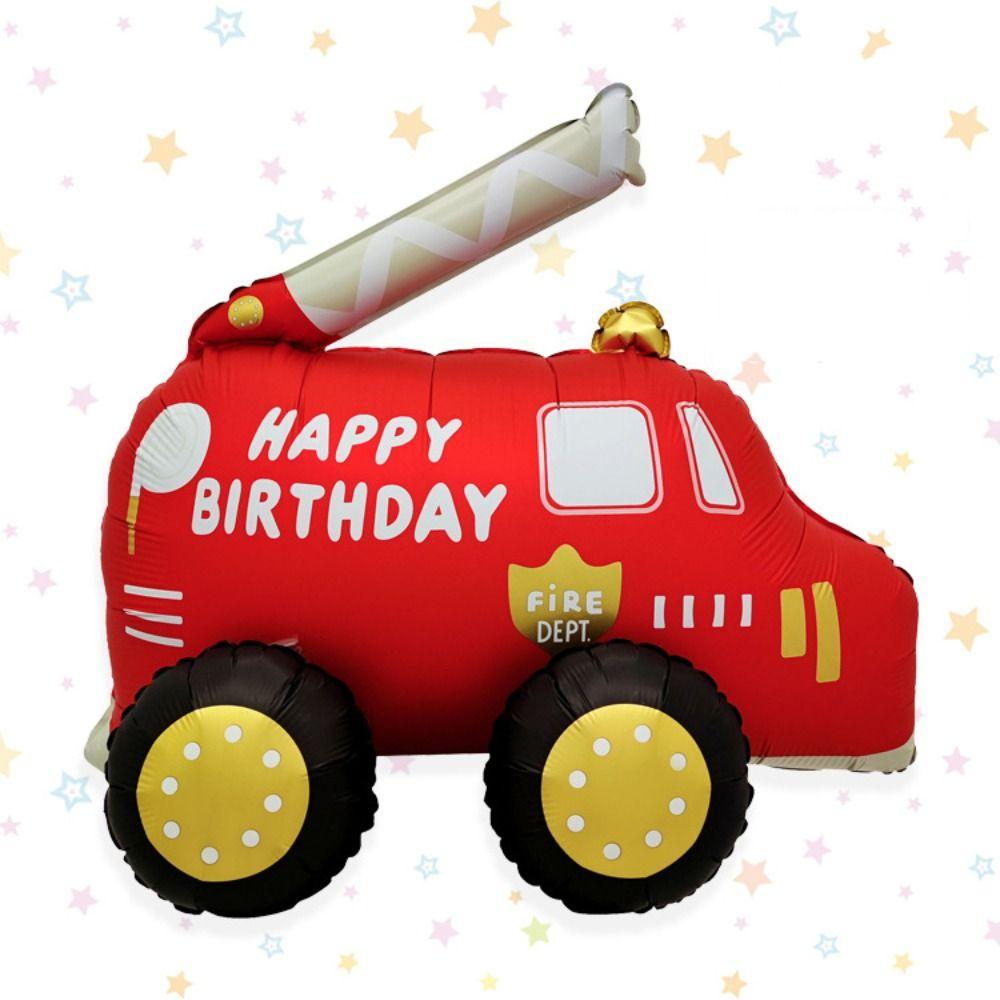 Vehicle Shaped Vehicle Shaped Balloons Cartoon Foil Balloons  Boys Birthday Party