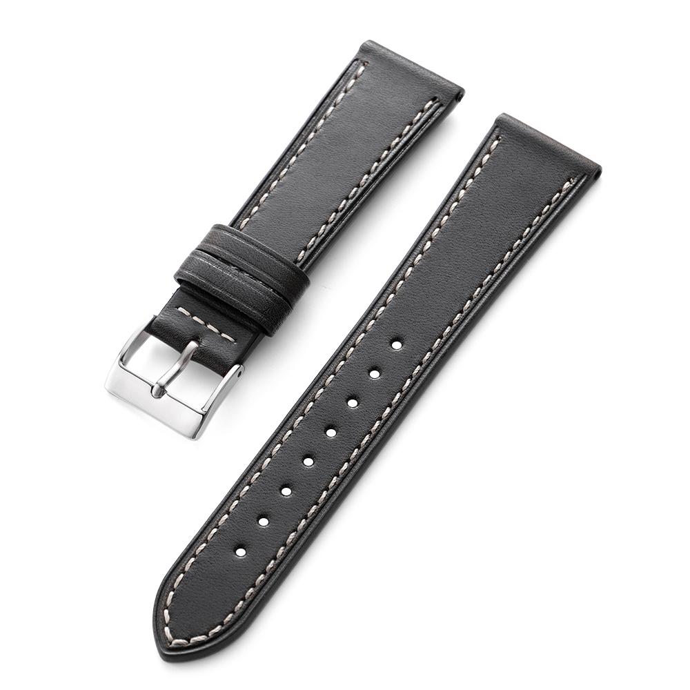 18mm 20mm 22mm Universelles Kalbslederarmband für Omega für Seiko Vintage Rindsleder Uhrenarmband Sportarmband für Herren Damen Zubehör