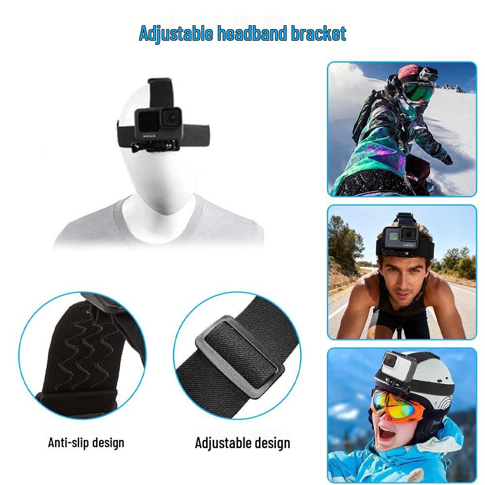 First-Person View Action Camera Chest Mount for Live Streaming and Cycling