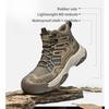 Comfortable Men's Hiking Boots Casual Sneakers Daily Walking Travel Shoes Fashionable Treking Footwear Lightweight Mesh Shoes
