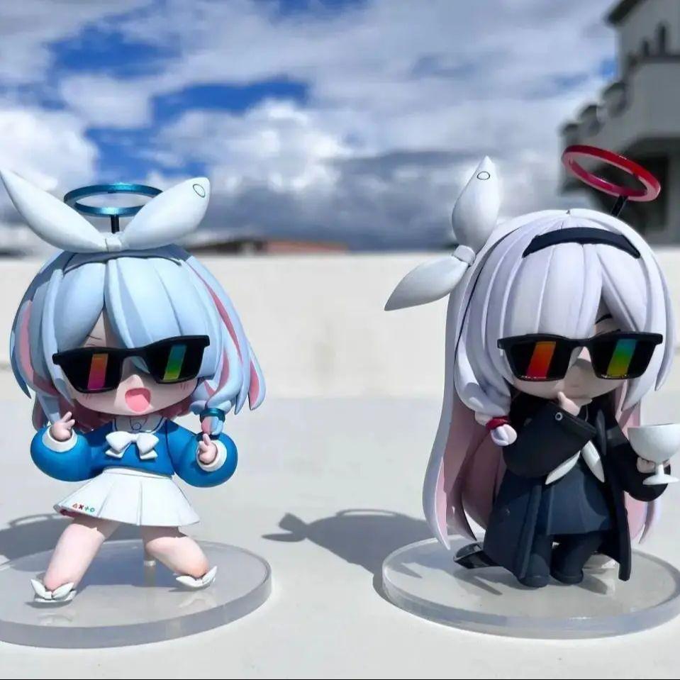 Blue Archive The Animation Figure Anime Periphery Kawaii Car Decoration Model Toy Doll Christmas Gifts Q A.R.O.N.A Version Kid Friendly Entertaining