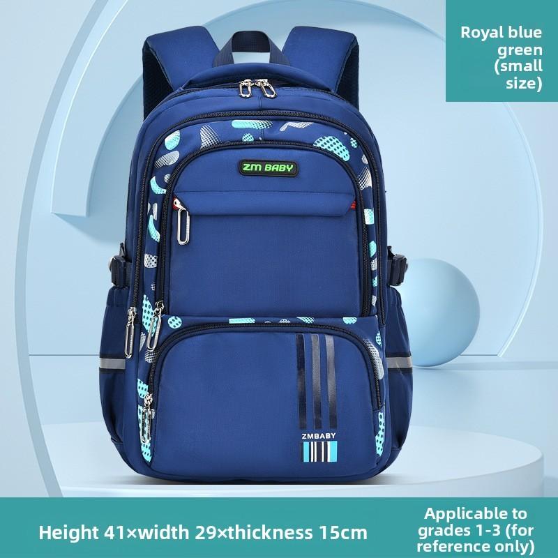 Kids School Backpack With Letter Print And Ultralight Nylon For Boys Grades 34