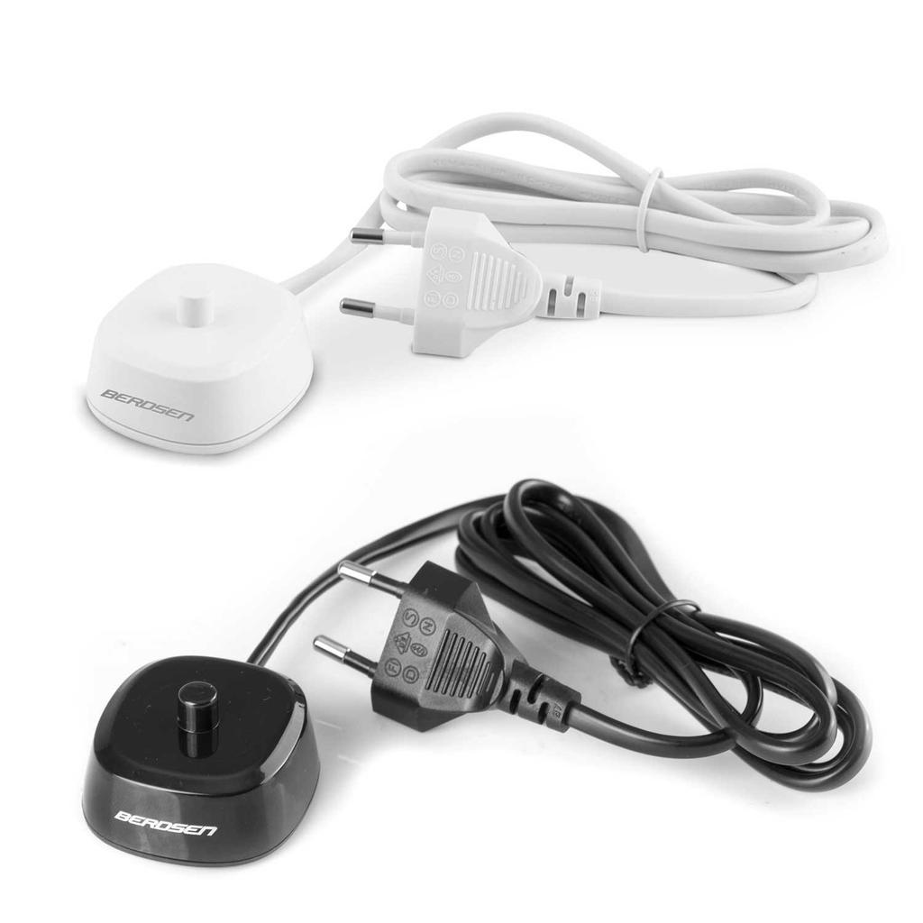 Sonica B3 White And Black Sonic Toothbrush Set