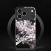 White Cherry Blossom Atmosphere Phone Case for Glass for Iphone 17 Pro Max for iPhone 17 16 15 14 13 Pm Pro Plus