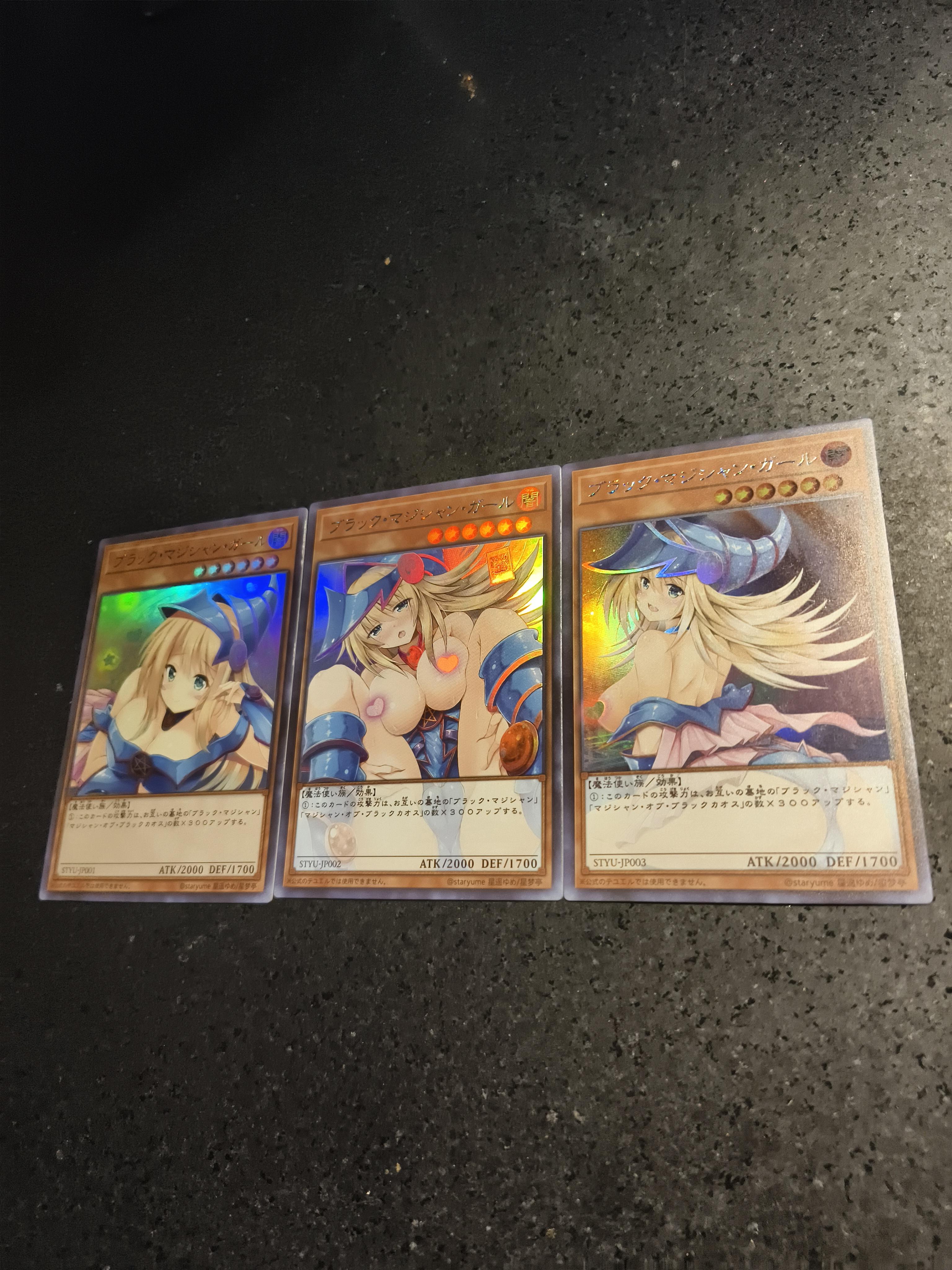 

Yu-Gi-Oh! Сделай сам Черная Магичка ACG Самоконтроль Коллекционирование Подпись Торговая Флэш-карта Аниме Мультфильм Идеальный Подарок
