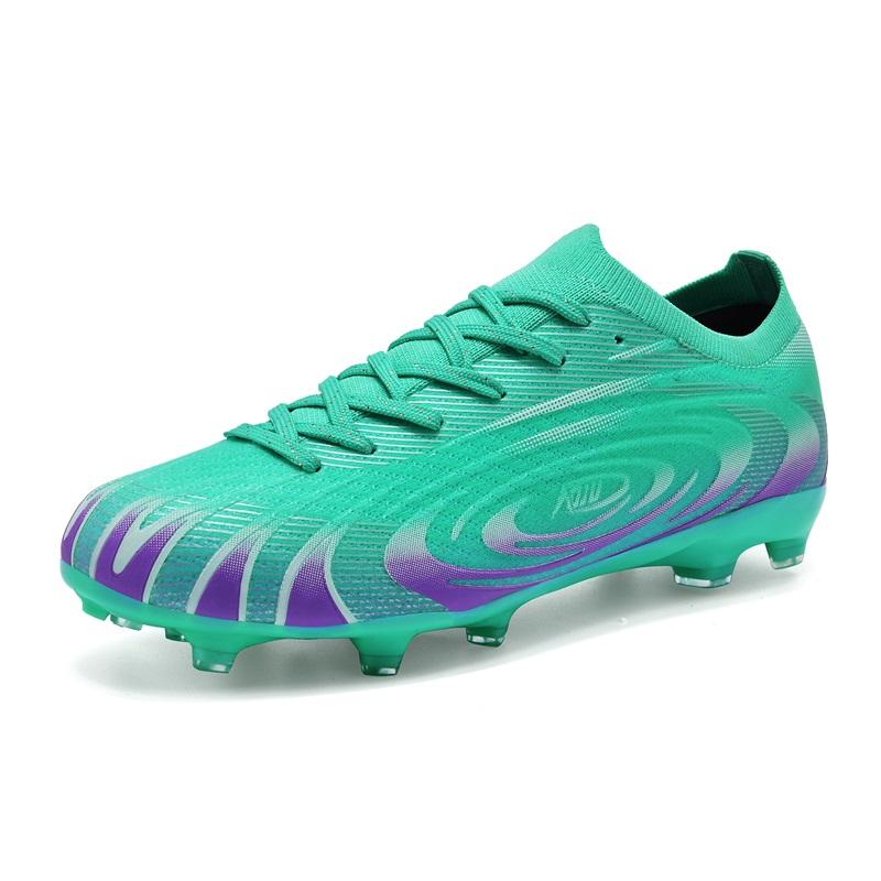 Men Professional Training Football Boots Futsal Ultralight Soccer Shoes Breathable Sneakers Unisex Grass Cleats Match Sport