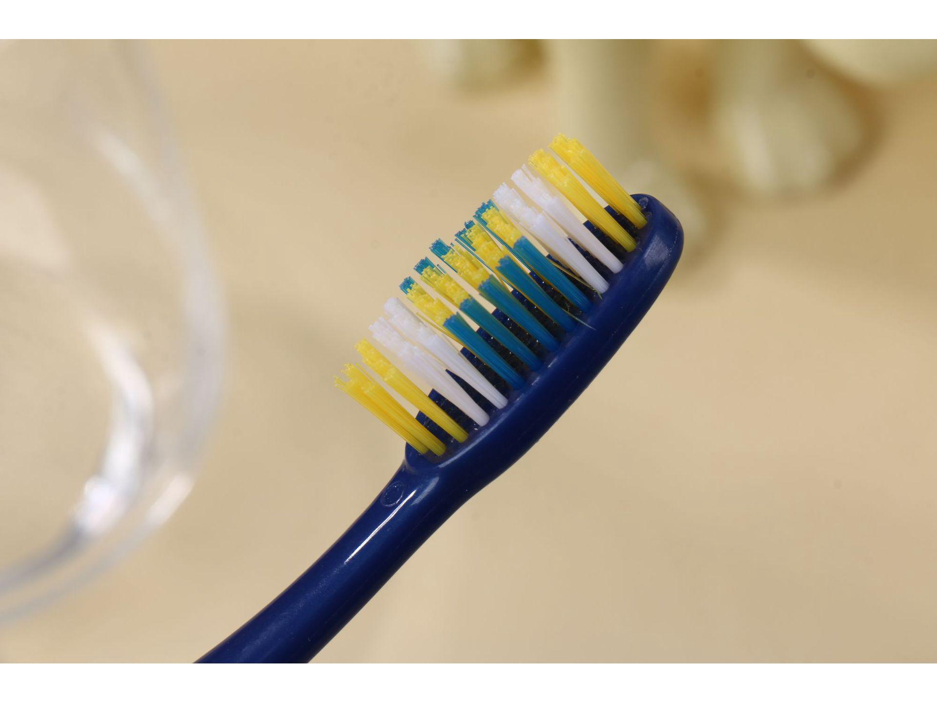 High-Grade Soft-Bristle Adult Toothbrush with Tongue Cleaner