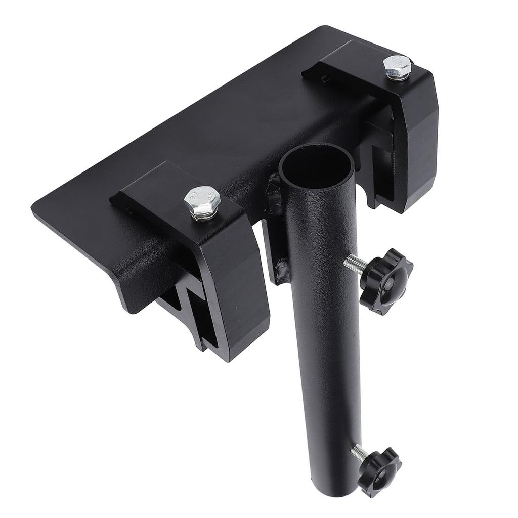 Side Flag Pole Mount Kit Iron Rusting Proof Flagpole Holder with Knob Screws for Truck Pickup Trailer 0.8 to 1.5in Flag Pole
