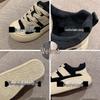 Women's Autumn/Winter Thick Sole Velvet Sneakers - Cute and Casual