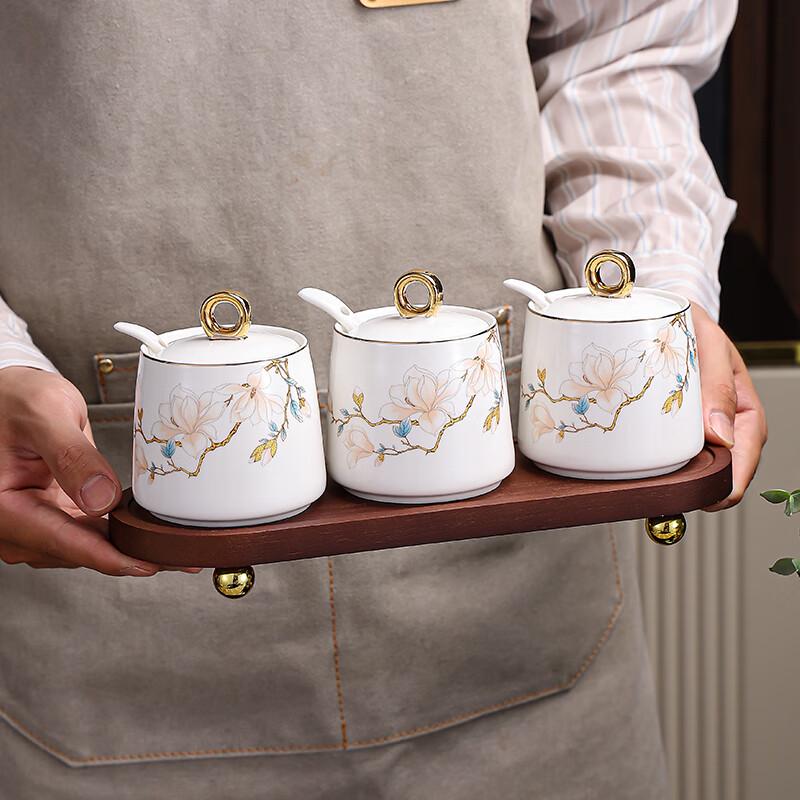 Ceramic Seasoning Jar Set