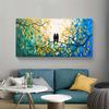 Canvas Painting Bird Tree Landscape Posters and Prints Colorful Wall Pictures for Living Room Home Decor