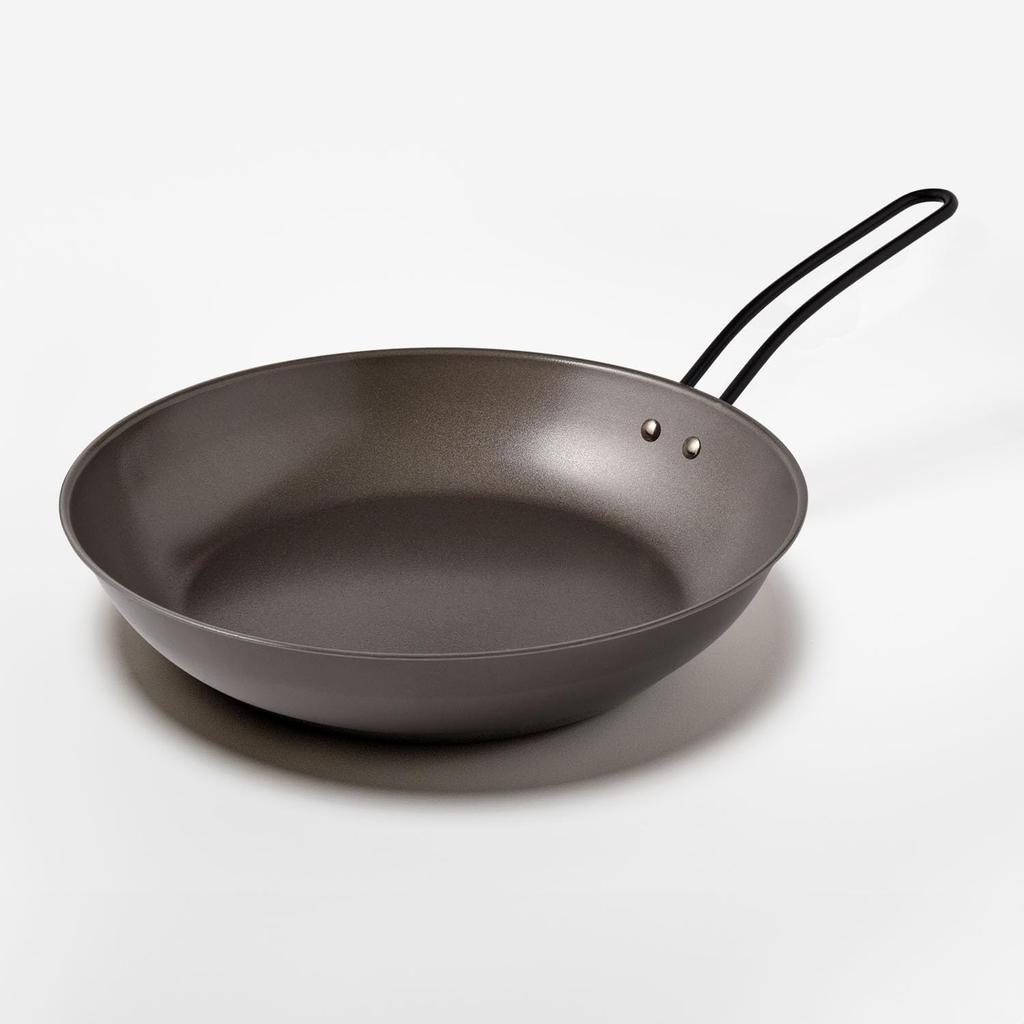 ERNEST in 26cm Iron Frying Induction Compatible No 26cm Frying a favorite brand of major restaurants [Made Japan] Pan, (Non-Stick, Lightweight,