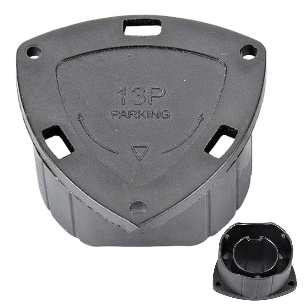 Trailer Plug Cover Plug Holder 13 Pin Trailer Plug Cover RV Connector Protector Trailer Harness Plug Protector