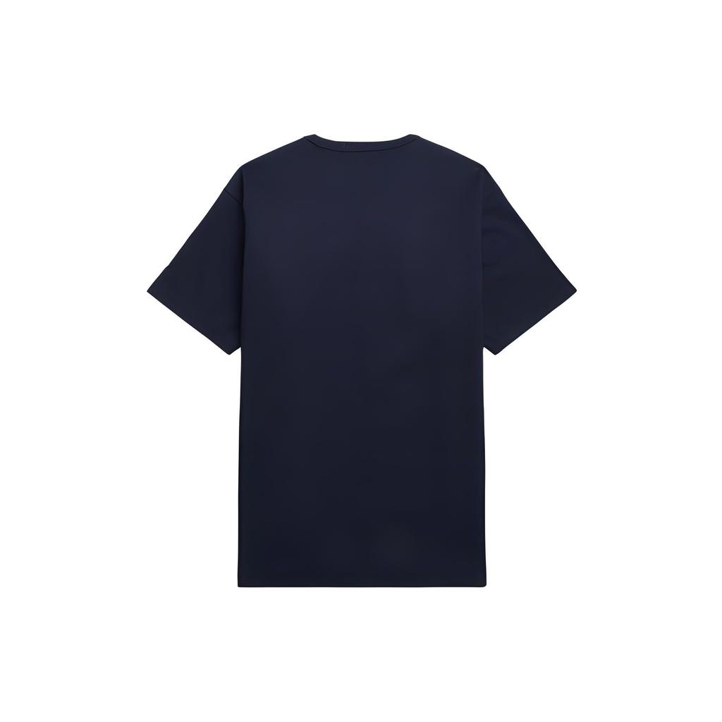 Polo Ralph Lauren Ss23 Solid Color Logo Embroidered Crew Neck Short Sleeve T-Shirt Men Tops Navy-Blue MNPOTSH1N821227-410