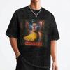 Charlie Kirk T-Shirts Gewaschen Kurzarm Street T-Shirts Cool Männer Frauen Streetwear Grafikbedrucktes T-Shirt