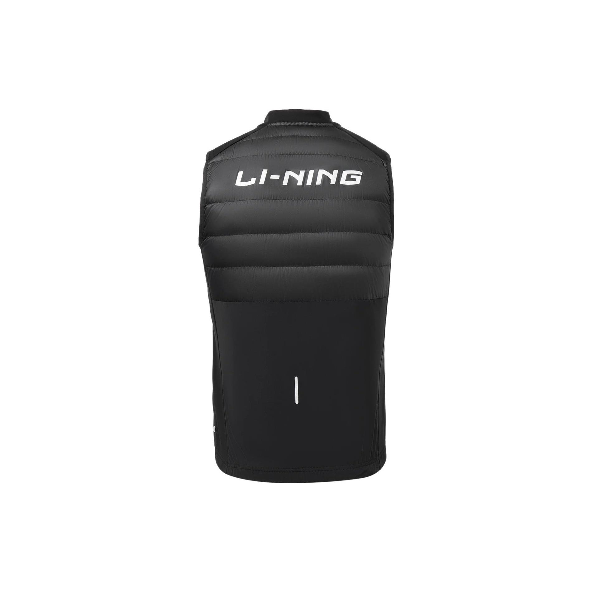 Li-Ning Reflective Graphic Running Vest  Black  Men s AYMR059-3 M