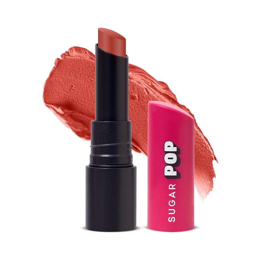 SUGAR POP Matte Ultrastay Lipstick Coffee Craze Long Lasting Smudgeproof Waterproof High Pigment Lip Makeup 4 g