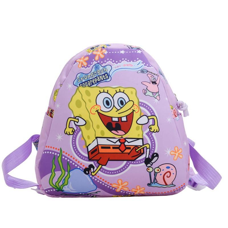 Cartoon Anime Boys And Girls Backpack Cute Print Kindergarten Baby Schoolbag Children'S Small Backpack