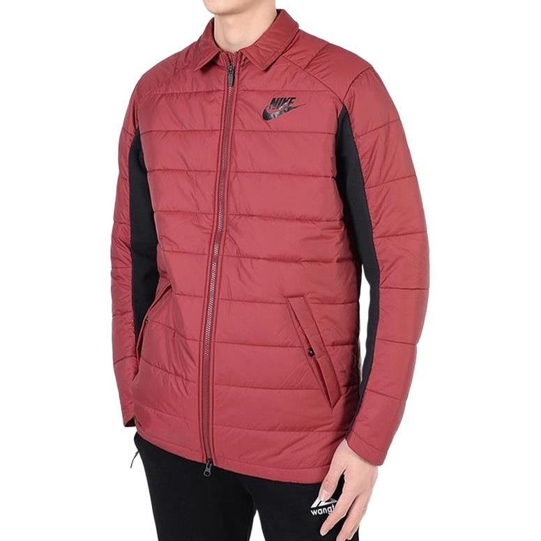 Nike Puffer Jackets Men's Lapel Moderate Puffer Jacket 943355-677