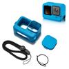 Action Camera Protector Cover Silicone Action Blue Camera Protective Housing for Hero 9 Black