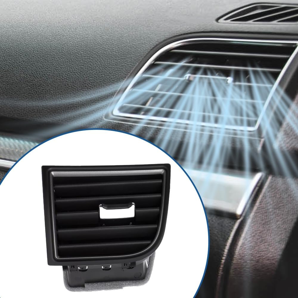 Riloer Air Vent Louvre Assembly, Dashboard Air Conditioning Outlet, Replaces FB5Z-19893-CF-B, FB5Z-19893-BB-B, Compatible with Ford Explorer
