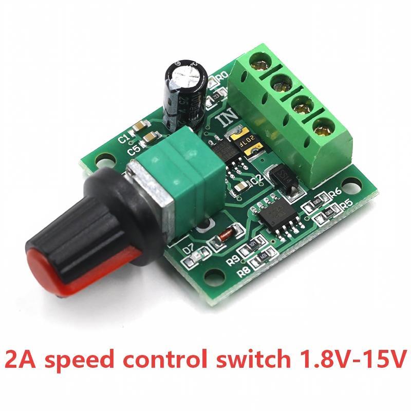 Pwm Dc Motor Speed Controller With Adjustable Knob Stable Performance Perfect For Diy Electronic Projects Motor Modification