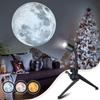 Upgraded Moon Projector Night Light, USB Charging Moon Lamp with 3 Lighting Colors, Bendable Angle and Adjustable Brightness Moon Atmosphere