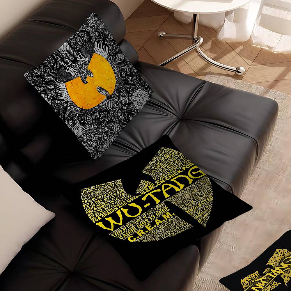 WU-T--TANGs CLANs Band Cushion Cover Pillowcase Upholstery Sofa Throw Pillow Home Decor Pillowcas