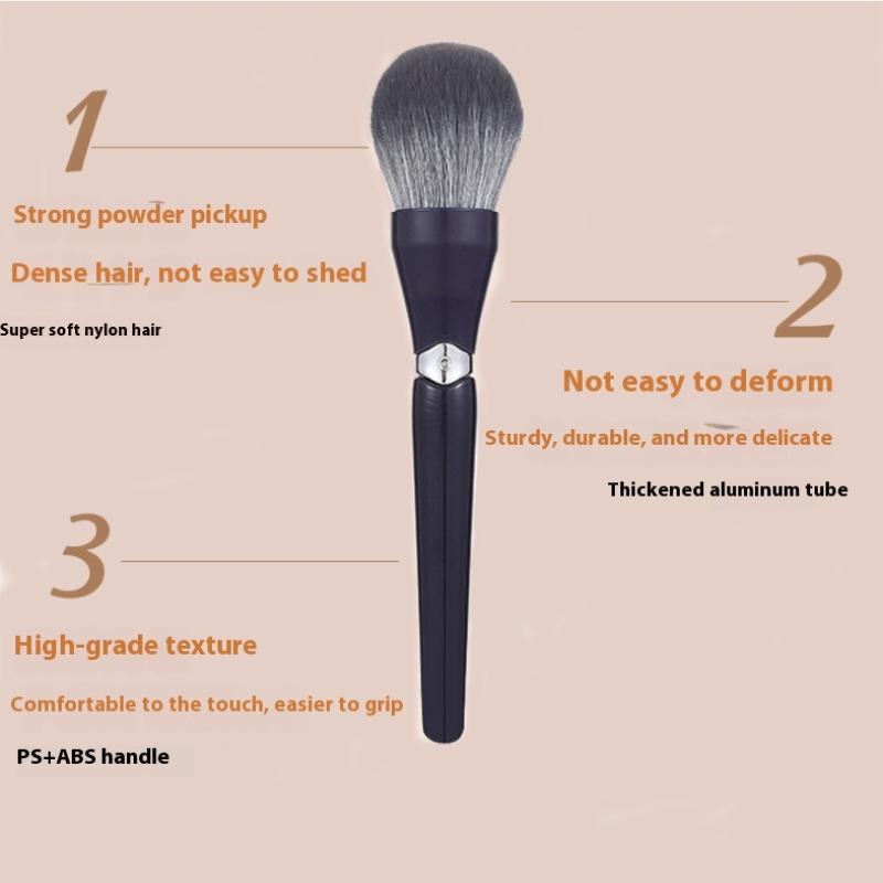 Makeup Brush Kit 3Pcs Premium Contour Blusher Brushes Makeup Brush Blending Foundation Concealer Brush Beauty Cosmetics Tools