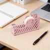 Portable Tape Holder Lightweight Sturdy Iron Desktop Tape Dispenser Minimalist Design Office Desk Accessories