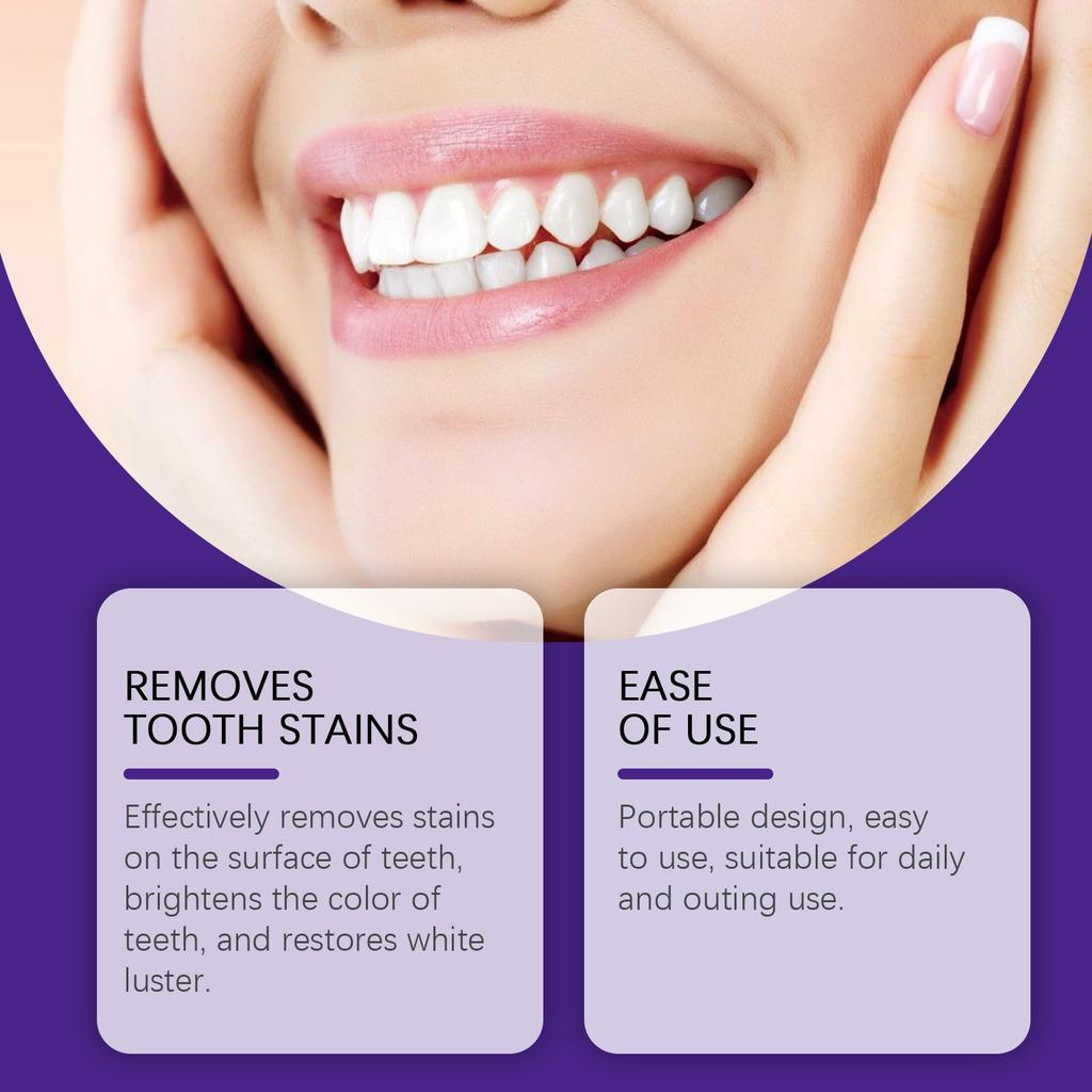 Whitening Toothpaste Tablets, Solid Toothpaste, Stain, Dirt And Odor Removers, Portable Cleaning Tablets(30pcs/1 Can)