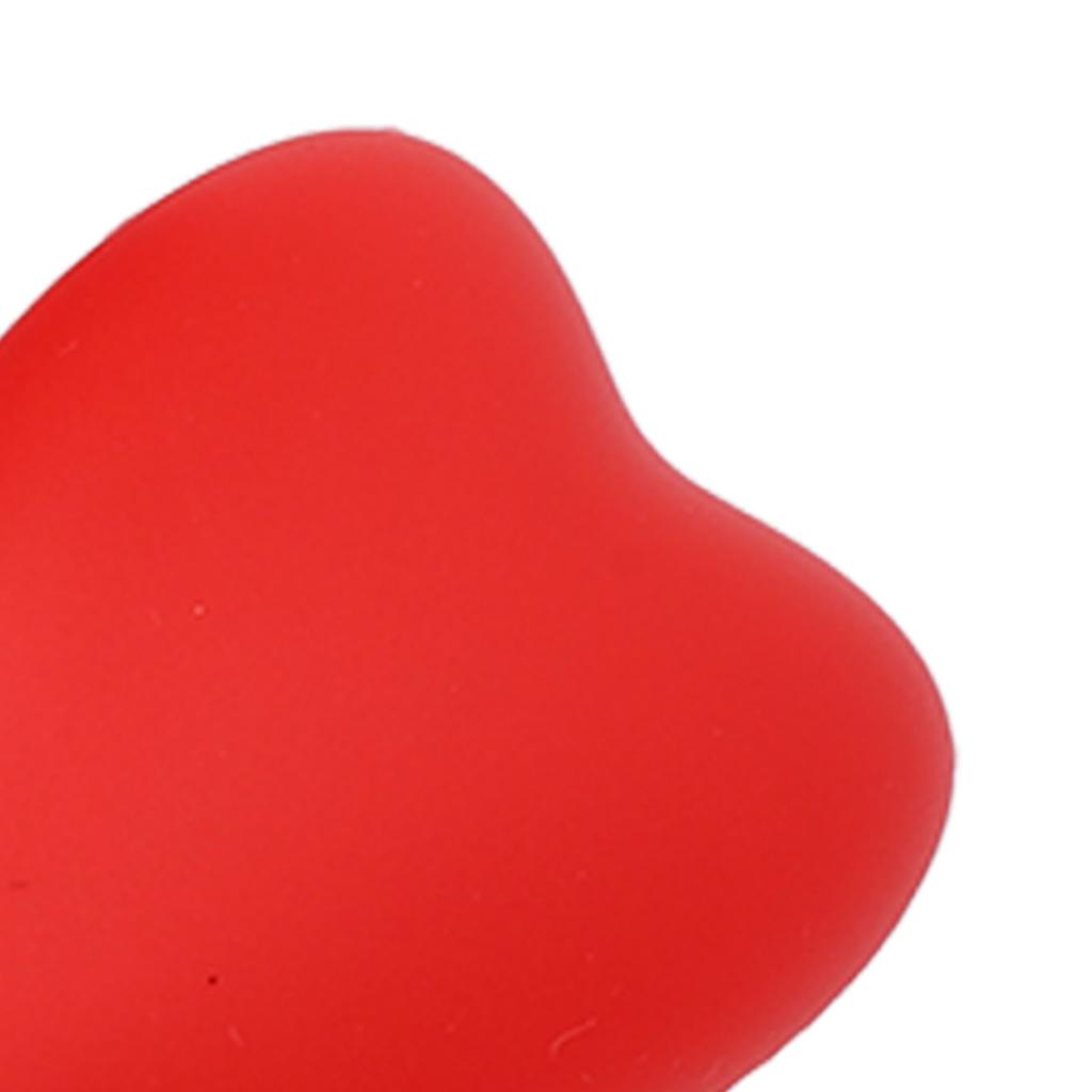 3pcs Makeup Brush Covers Reusable Silicone Dustproof Brush Protector Guards for Travel Home Girls Red