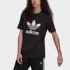 Adidas Originals Adicolor Classics Large Logo Print Sports Crew Neck Short Sleeve T-Shirt Men Tops Black H06642