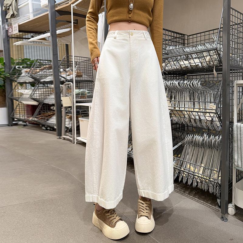 

Women s Casual Loose-Fit Balloon Cropped Pants - Spring 2026 Fashion L