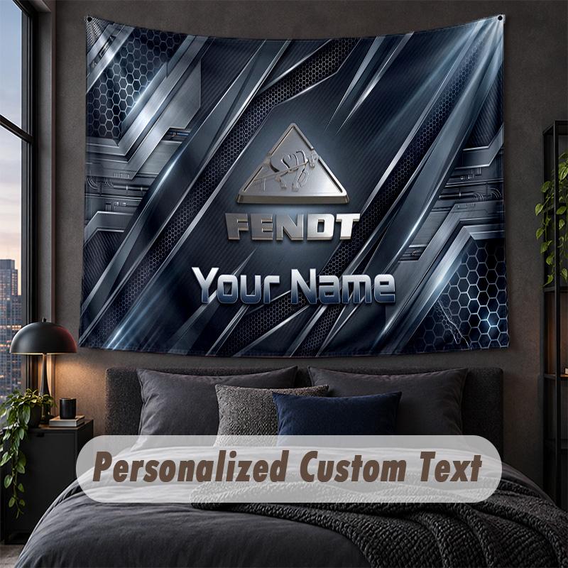 Custom Name Text Tapestry,Fendt Decorative Wall Hanging, Background Tapestry For Home Bedroom