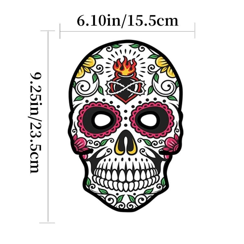 Scary Halloween Ghost DIY Skull Mask Costume Prop for Party Cosplay Masquerade Face Cover Halloween Decoration