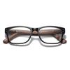 New Retro Women Reading Glasses Full Frame Imitation Wood Grain FashionTrendy Design Ultra Light Eyeglasses